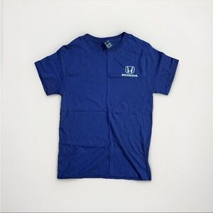 Honda Dark Blue Shirt T-Shirt Promo Small Cotton